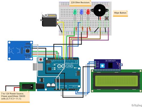 arduino rfid tracking|rfid arduino circuit diagram.